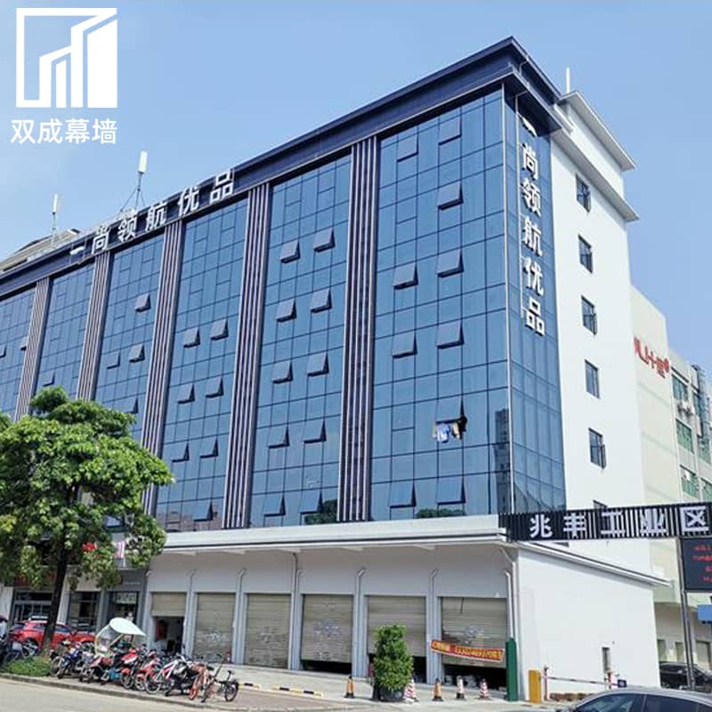 160系列酒店宾馆隐框玻璃慕